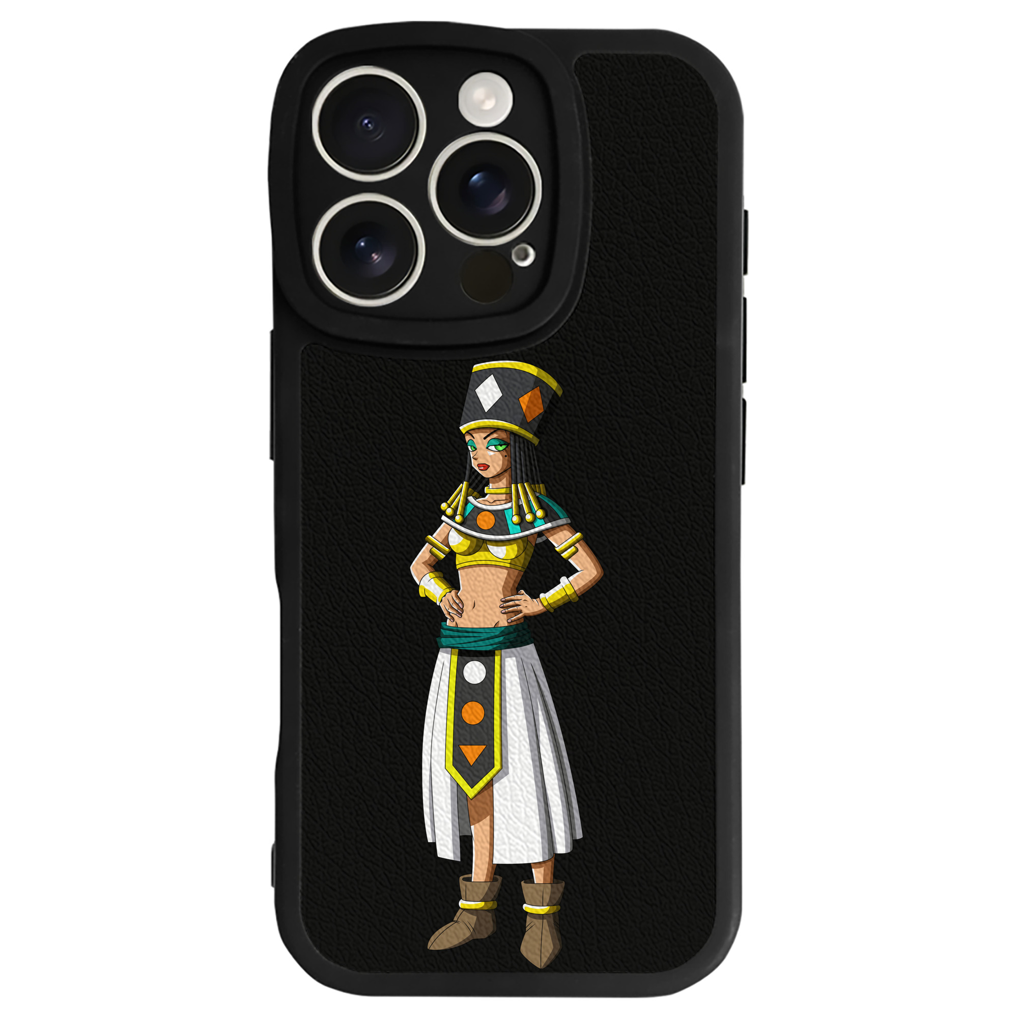 （画像用） ドラゴンボール DRAGON BALL 【iPhone 16シリーズ対応】シリコンスマホケース（レザー調） 材質：シリコン